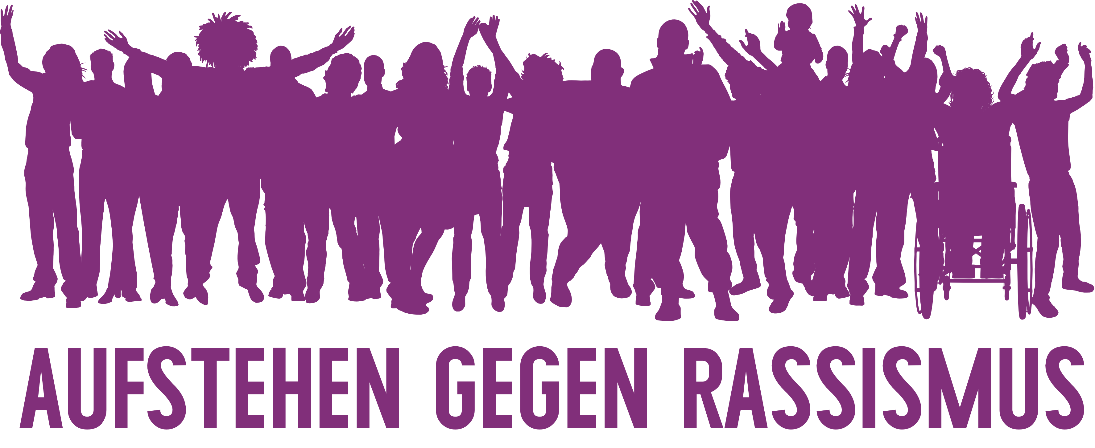 Logo Aufstehen gegen Rassismus Logo Aufstehen gegen Rassismus